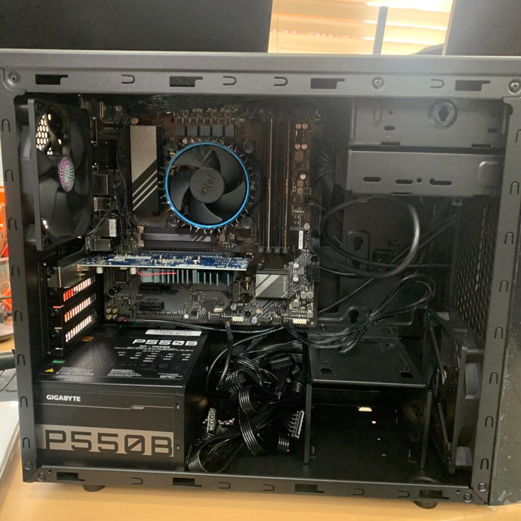 Assemblage PC pour un client Professionnel